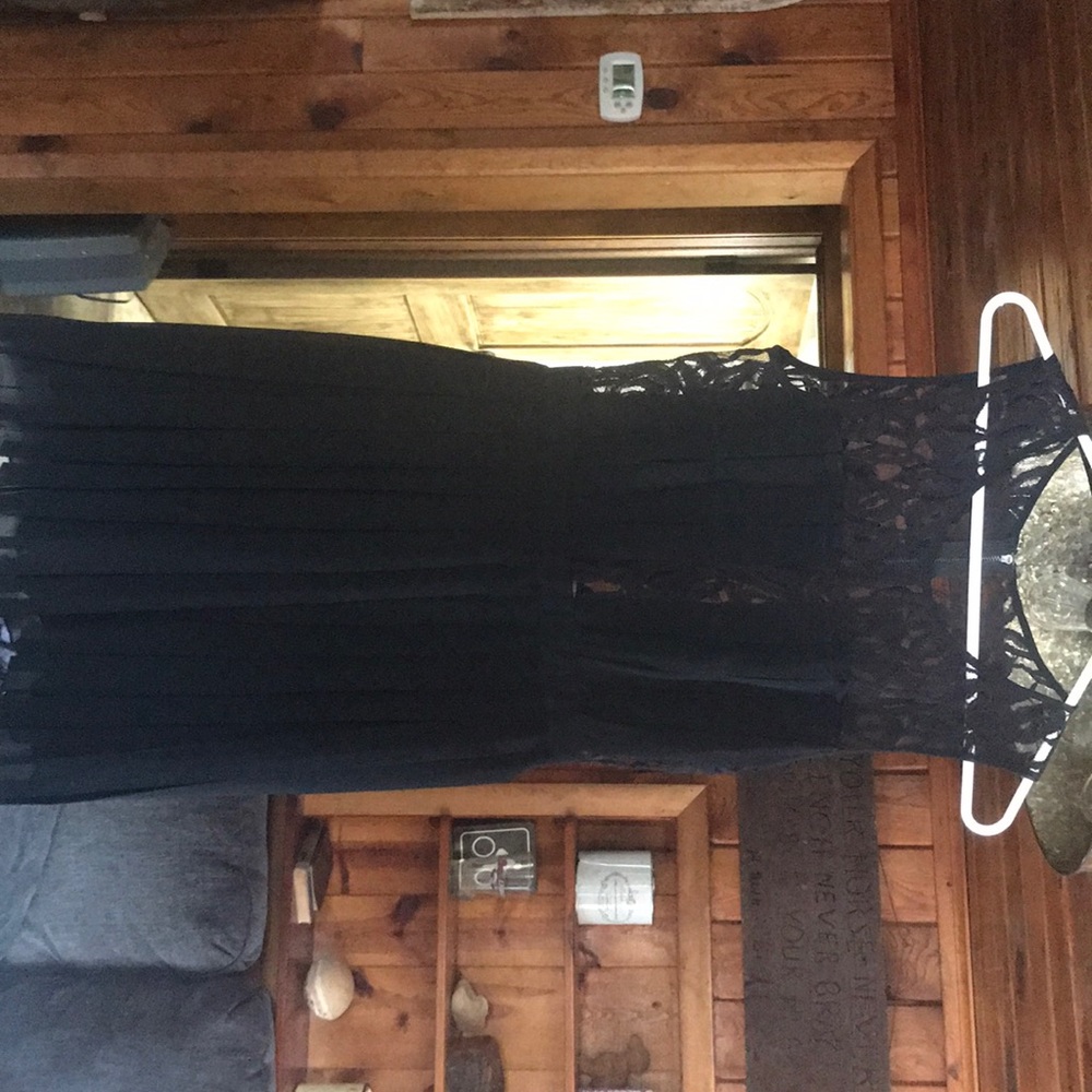 Little Black Lace Dress
